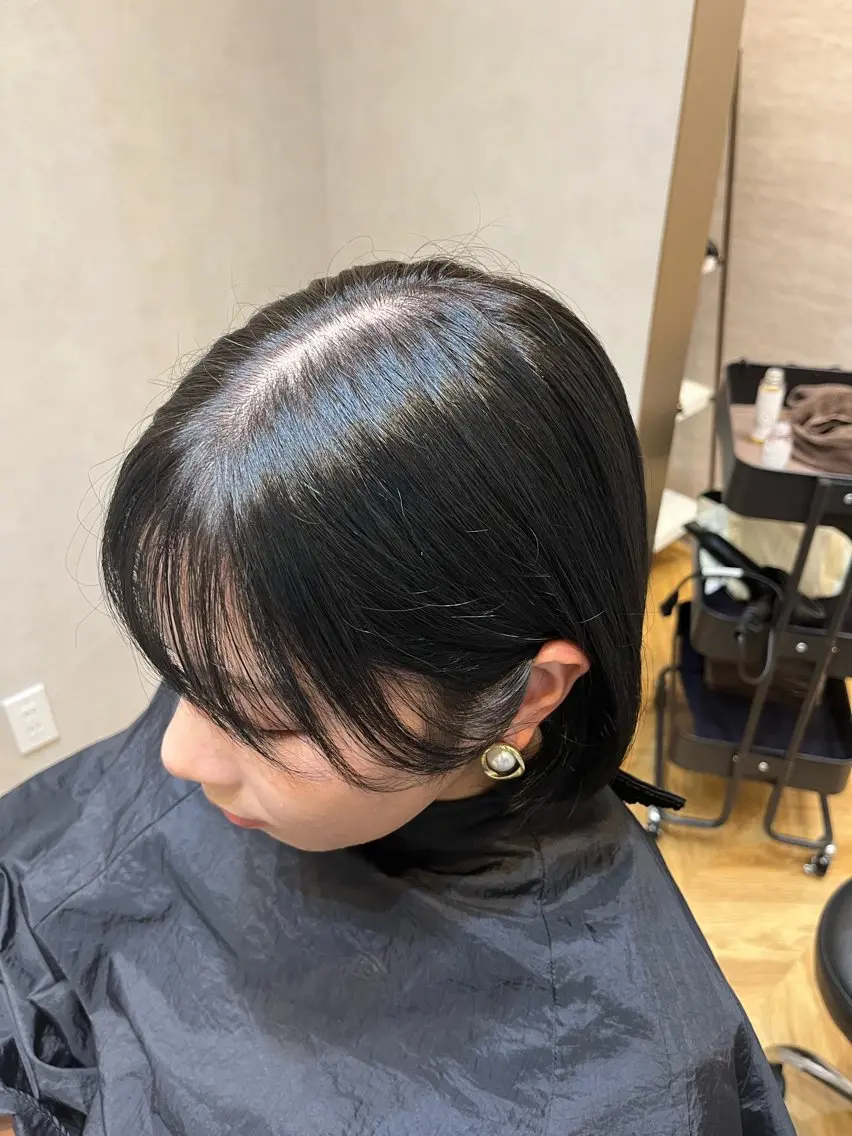 【期間限定】🔥顔まわり縮毛矯正+顔まわりカット🔥の写真