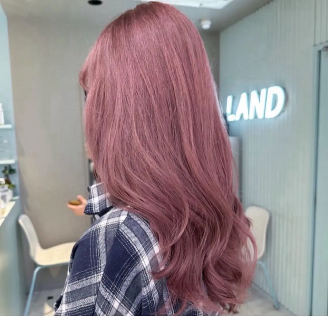 ロング カラー ヘアカラー トリートメント 🎀愛されピンク ラベンダー💜ゆいのヘアスタイル