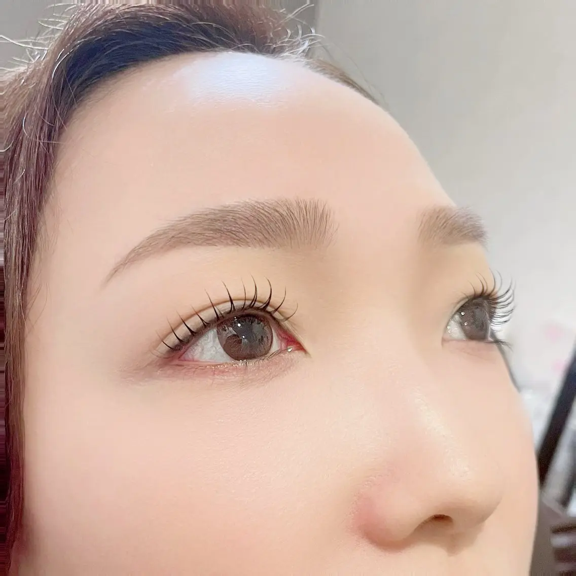 韓国で大人気ブラックティントパーマ(美容液コーティング付)の写真