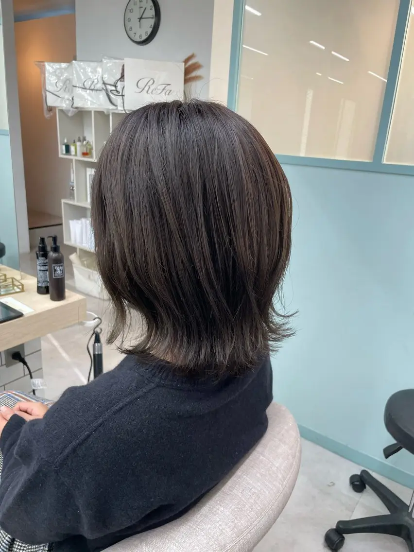 ミディアム Luana難波 🫧NOAのヘアスタイル