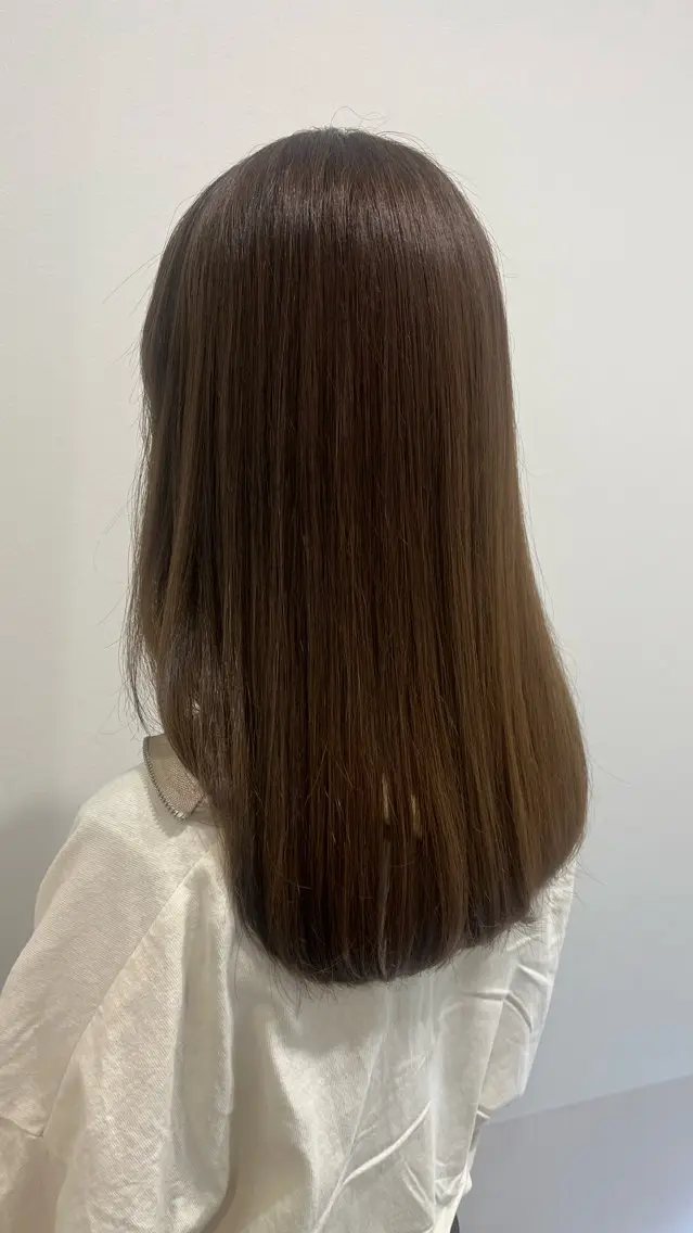 【触りたくなる美髪♪】髪質改善ストレート＋カット＋7step oggiottoTRの写真