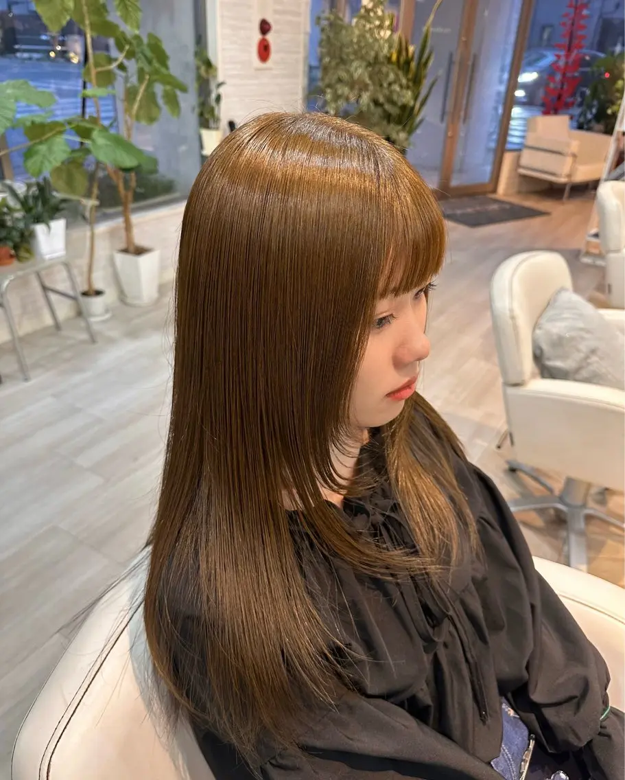 ロング カラー ✂︎ mina✂︎のヘアスタイル