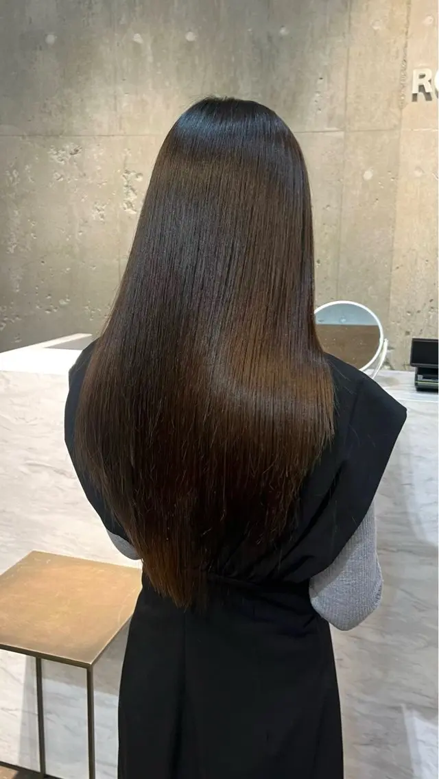 カラー ブラウンカラー 坂本 かやのヘアスタイル