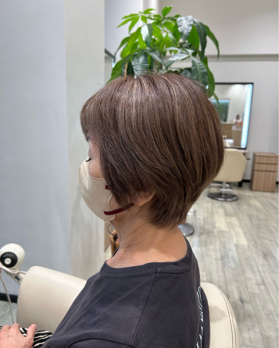 カラー 透明感カラー ハイライトカラー 髙沢 蓮のヘアスタイル