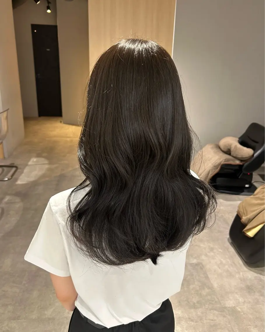 カラー グレージュ ヘアカラー juve.大分/ 秋月ひとはのヘアスタイル