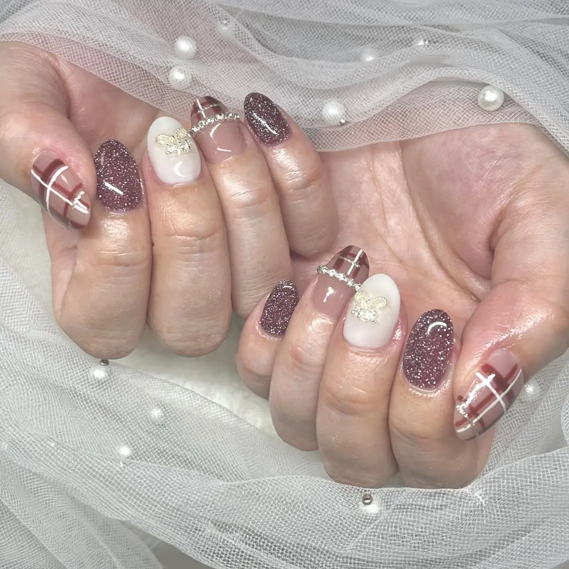 ネイル ハンドネイル Ribbon佐野店 小泉のネイルデザイン