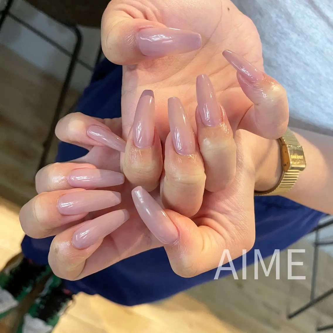 ネイル ハンドネイル AIME (momo)のネイルデザイン