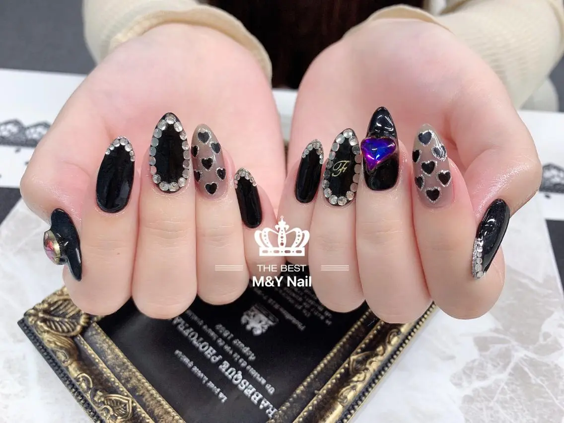 カラー ネイル ハンドネイル ハンドケア M&Y NailSalonのネイルデザイン