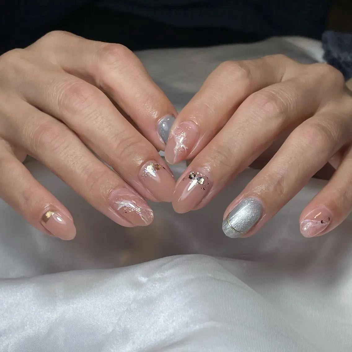 ネイル 大理石ネイル(マーブル) WATANABE MAYUMIのネイルデザイン