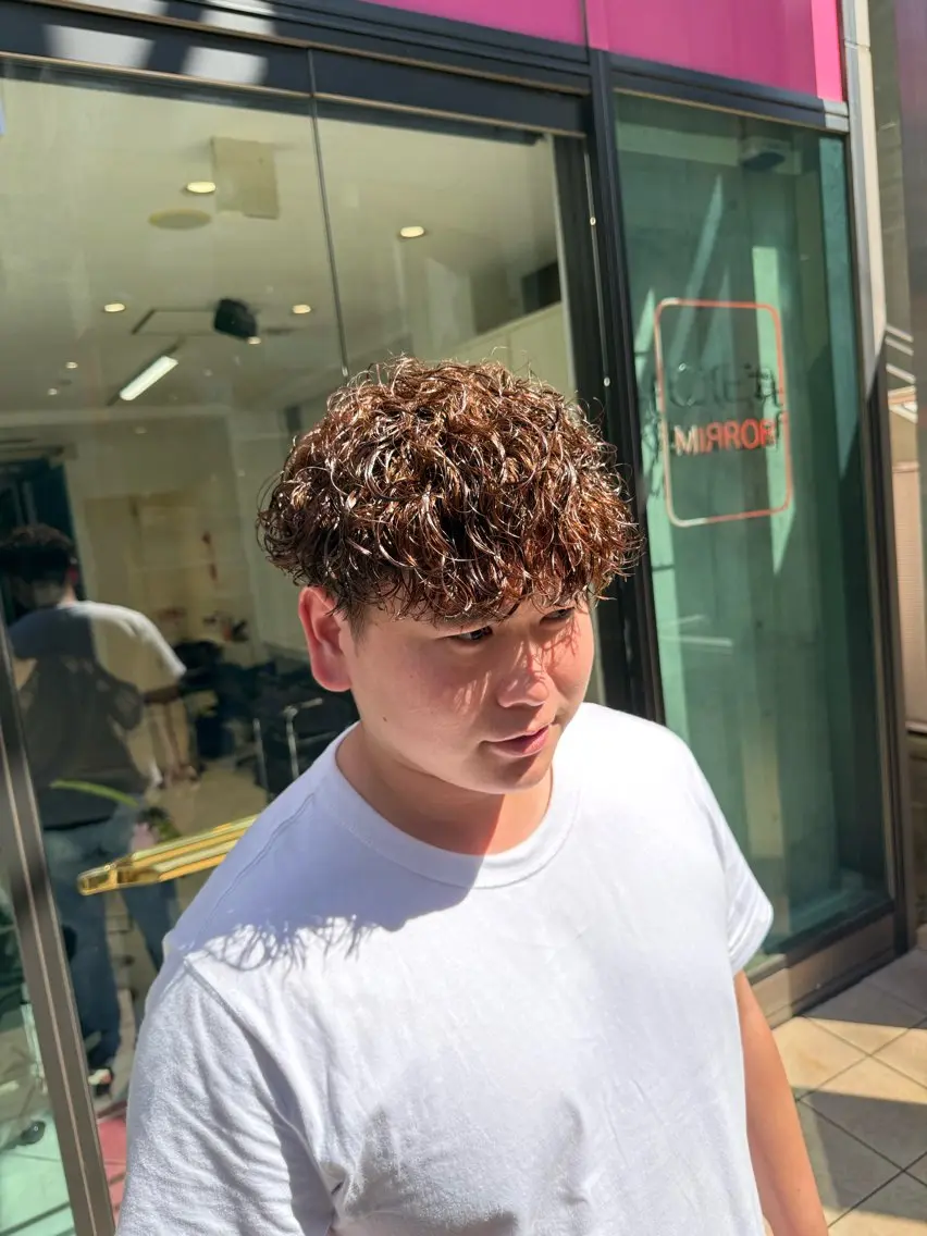 カラー パーマ メンズ 【バレイヤージュ】 🔥メンズRYUTAのヘアスタイル