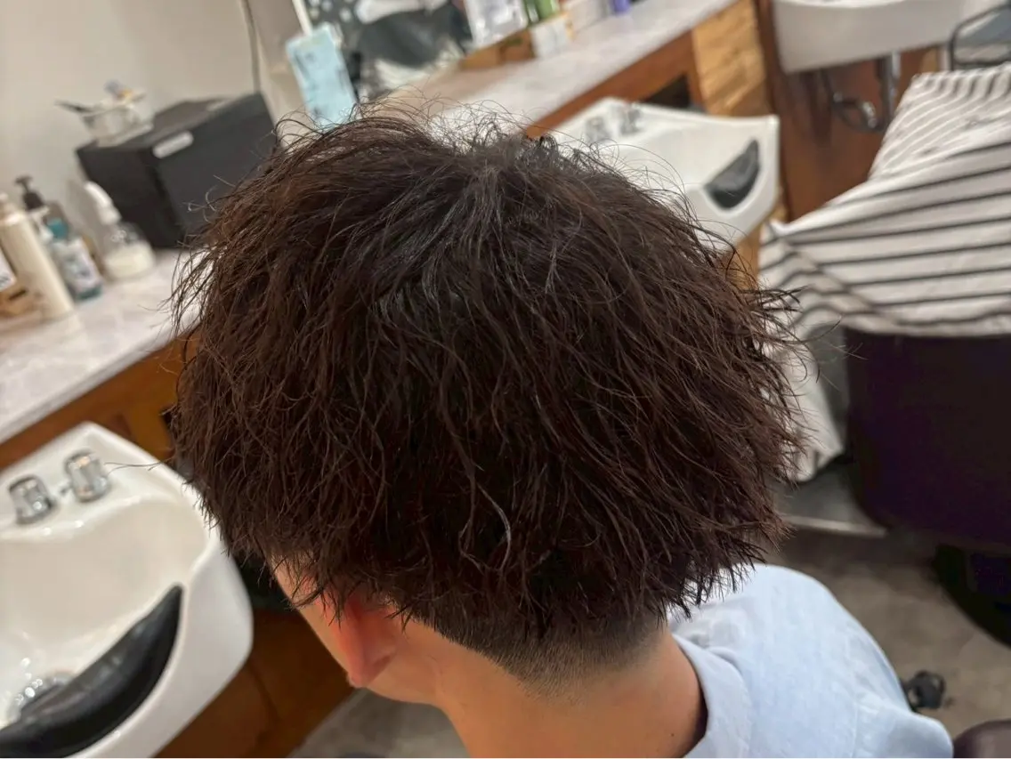 カット➕パーマの写真