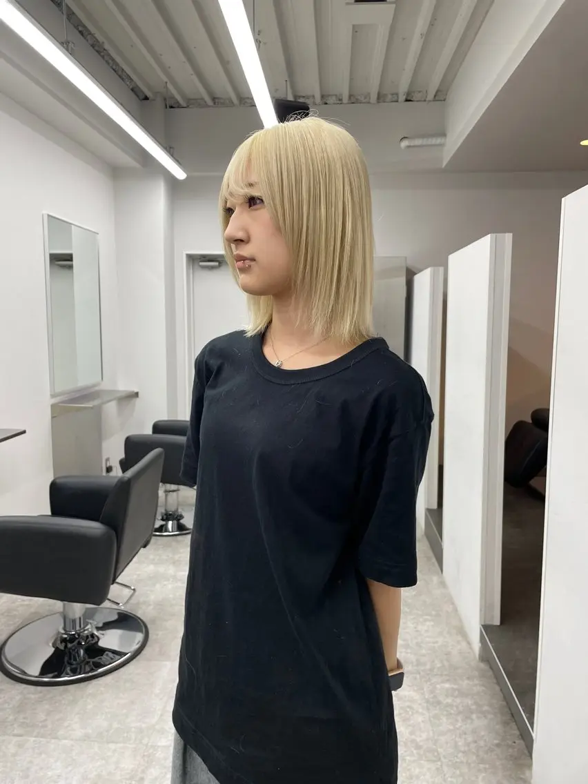 ロング カラー ヘアカラー 【🥀履歴修正🥀】 ハイトーン職人/拓真のヘアスタイル