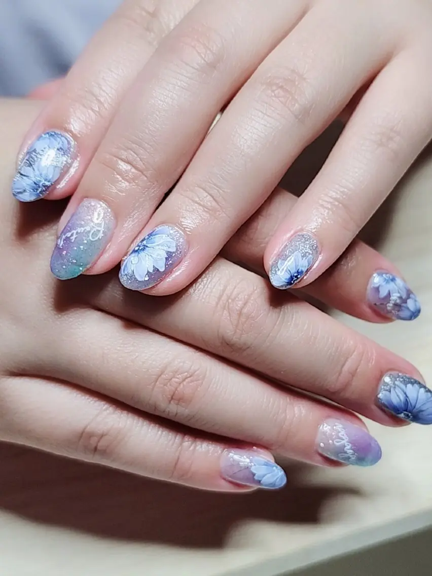 ネイル ハンドネイル eightyfour nail💚白石のネイルデザイン