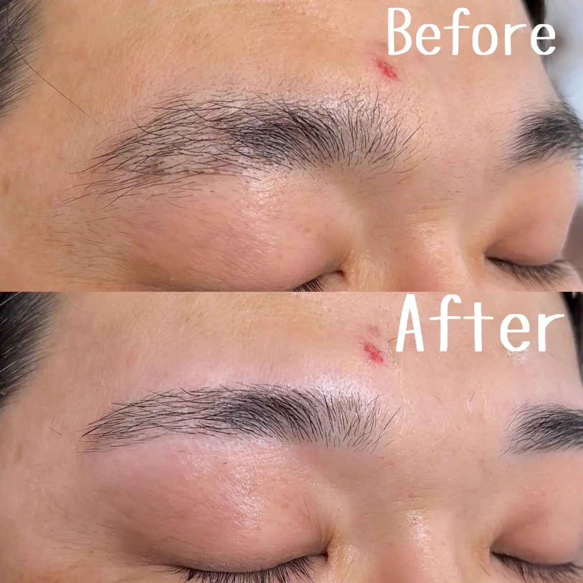 アイブロウ メンズアイブロウ 眉毛ワックス脱毛 西脇 有紀の眉毛・アイブロウイメージ
