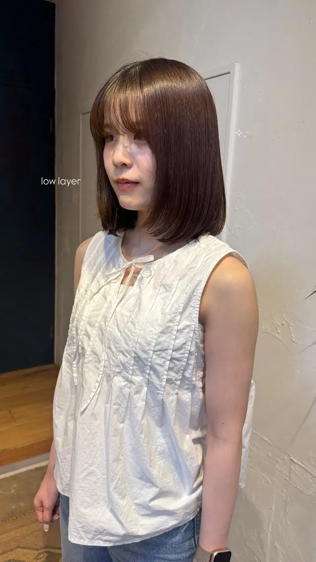 ショート ヘアアレンジ ボブ ᵐⁱᵏⁱᵏᵒ / レイヤー★のヘアスタイル