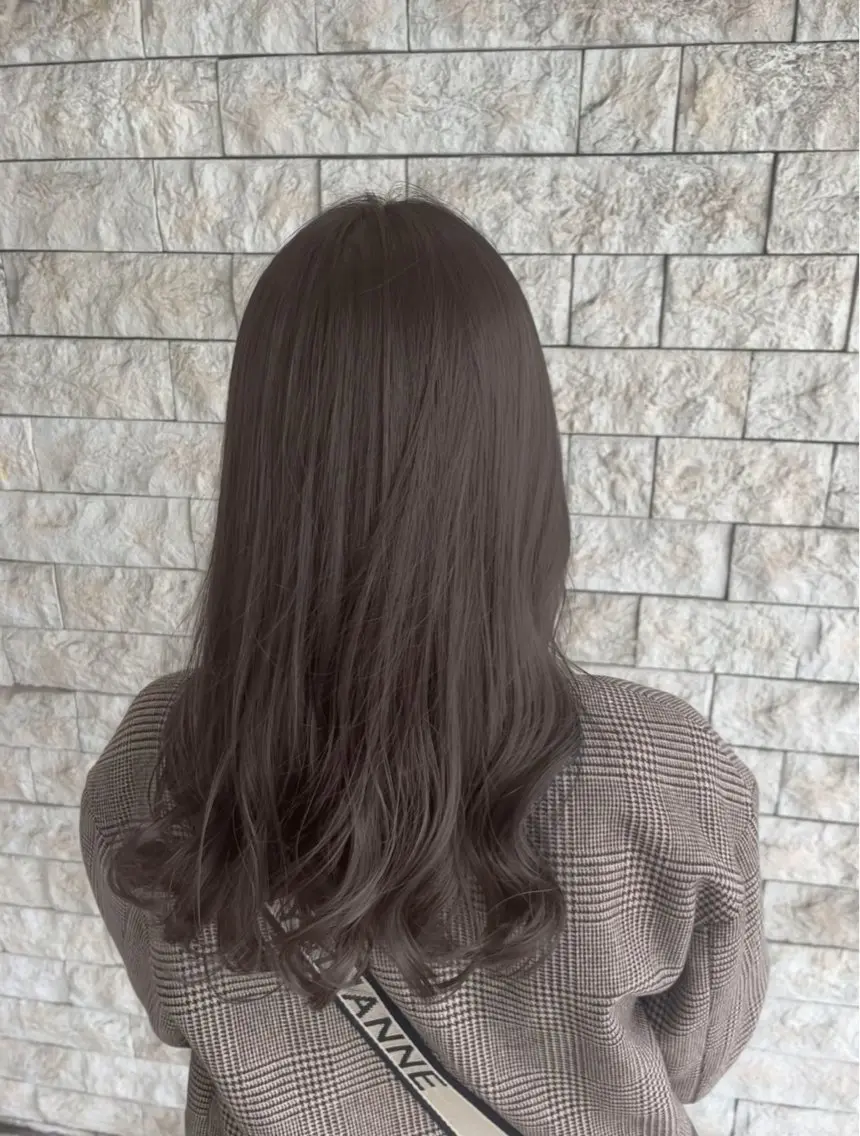 ロング カラー カット ヘアカラー トリートメント 透明感カラー／ 艶感カラー／RAMUのヘアスタイル