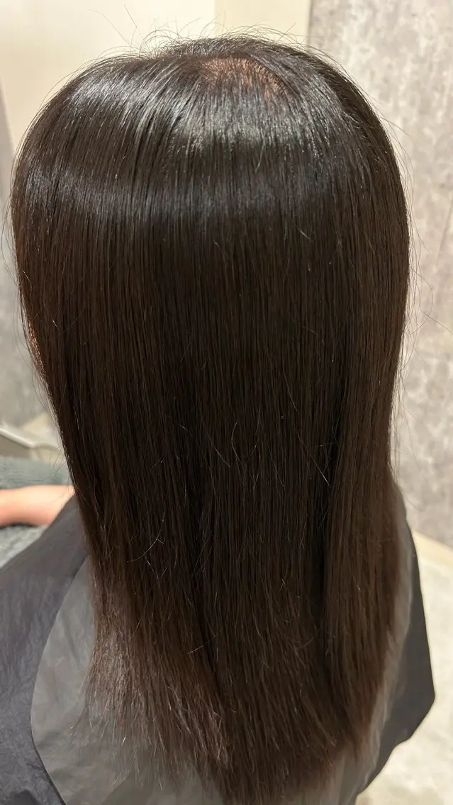 ロング 似合わせ 顔周りYUUGAのヘアスタイル
