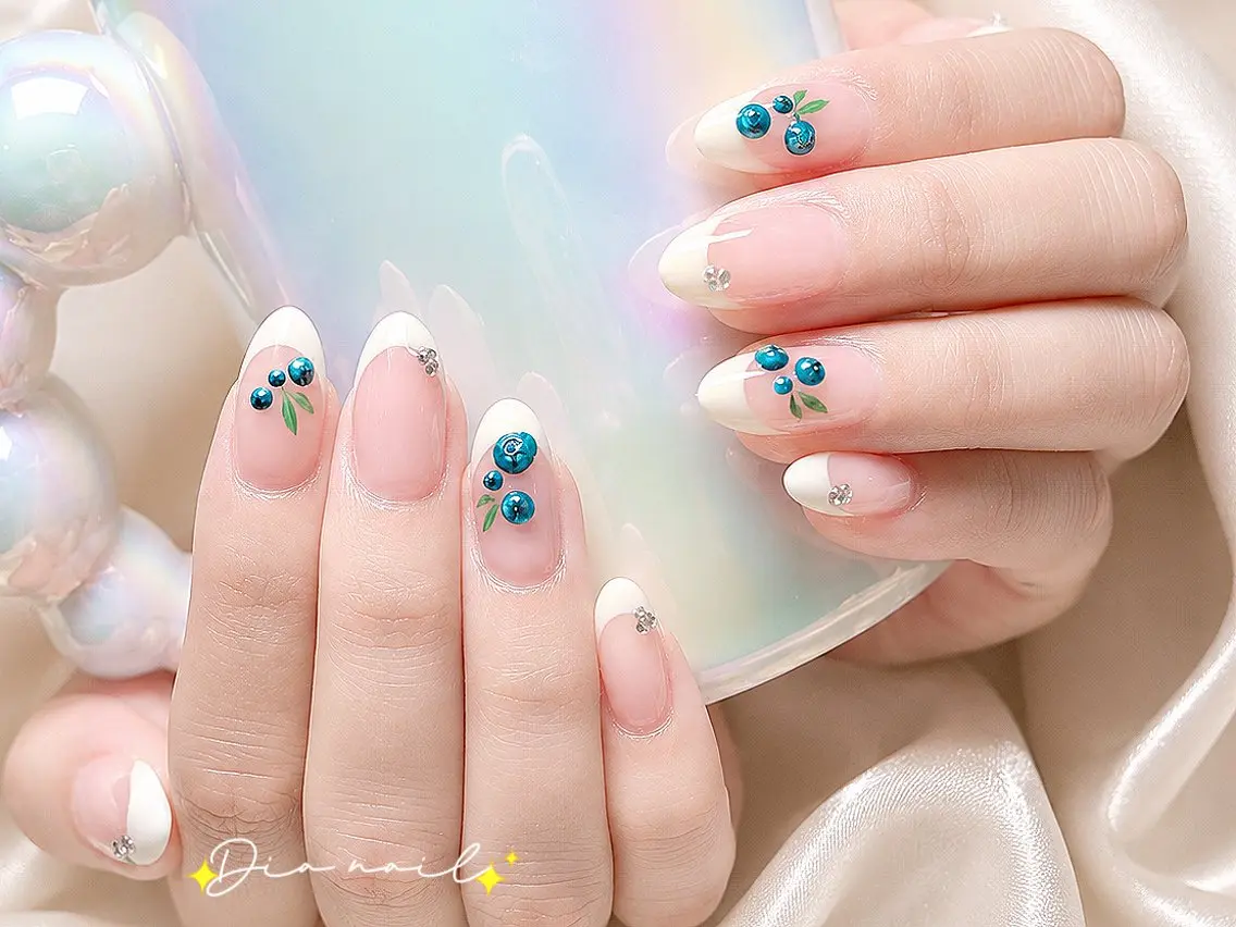 ネイル フットネイル 韓国ネイル レース マグネットネイル ニュアンスネイル ハンドネイル Dia nail サロンのネイルデザイン