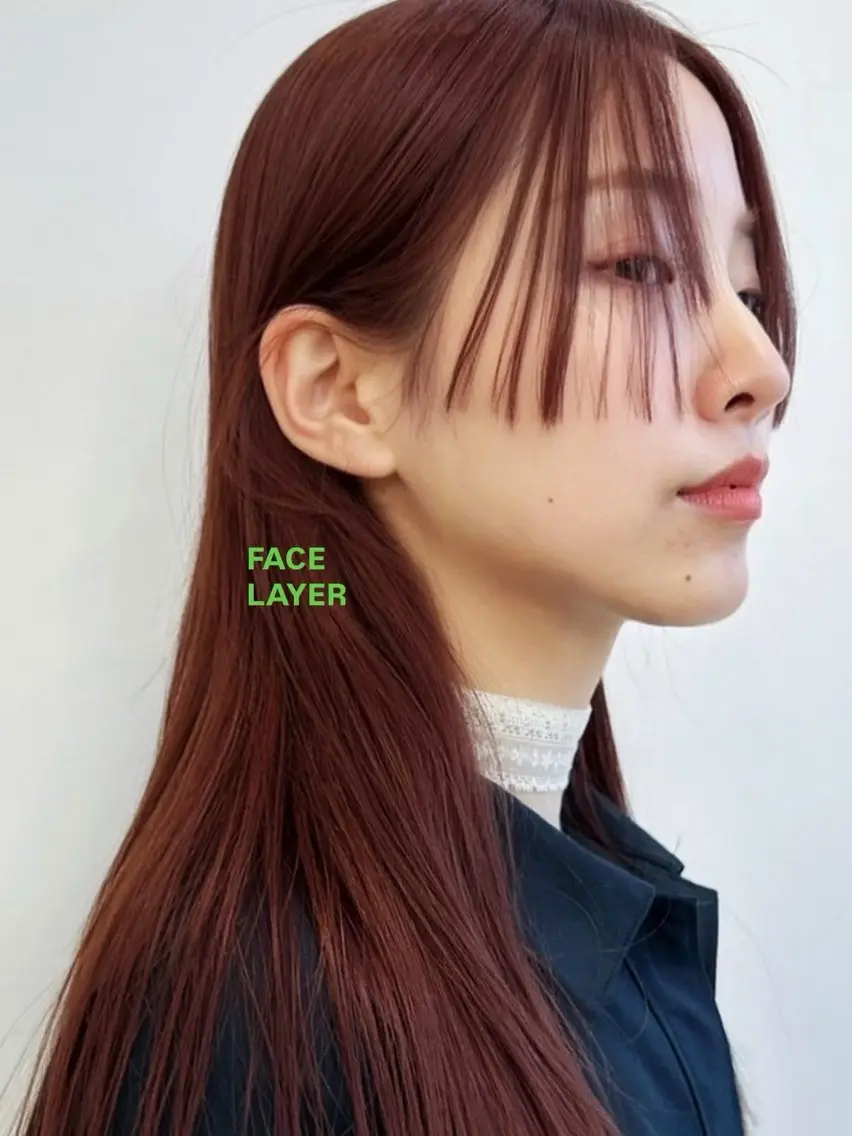 ロング カラー ❤️アヤカ レイヤーカット❤️のヘアスタイル