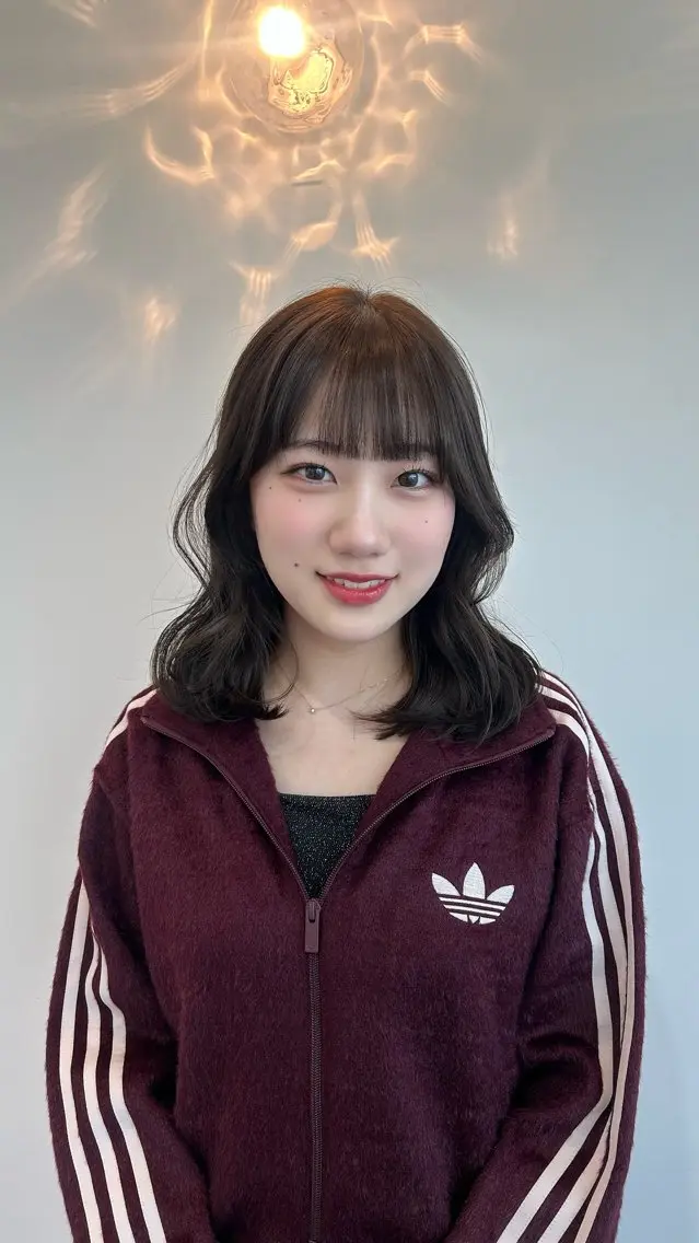 ミディアム 🎀gigs🎀 momoka🎀のヘアスタイル