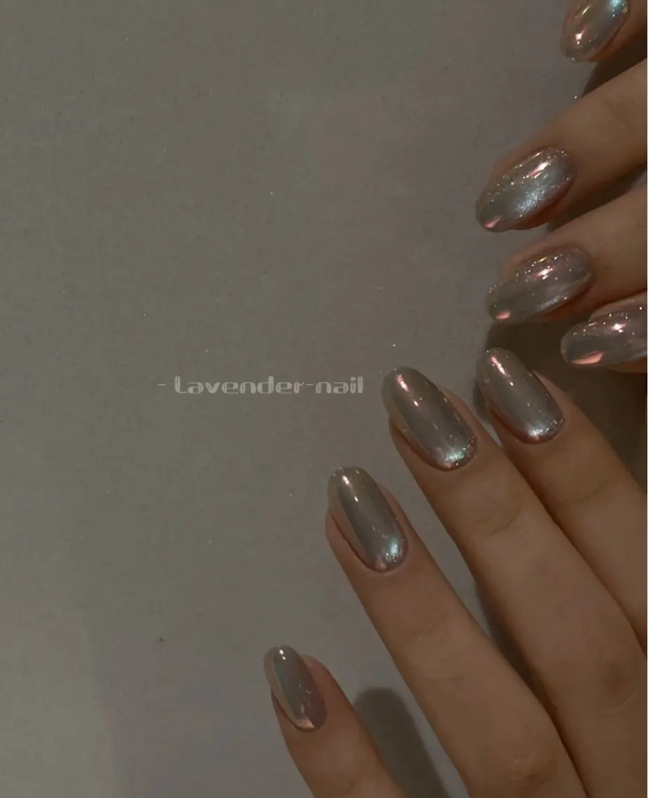 ネイル ハンドネイル Lavender nail·中島公園のネイルデザイン