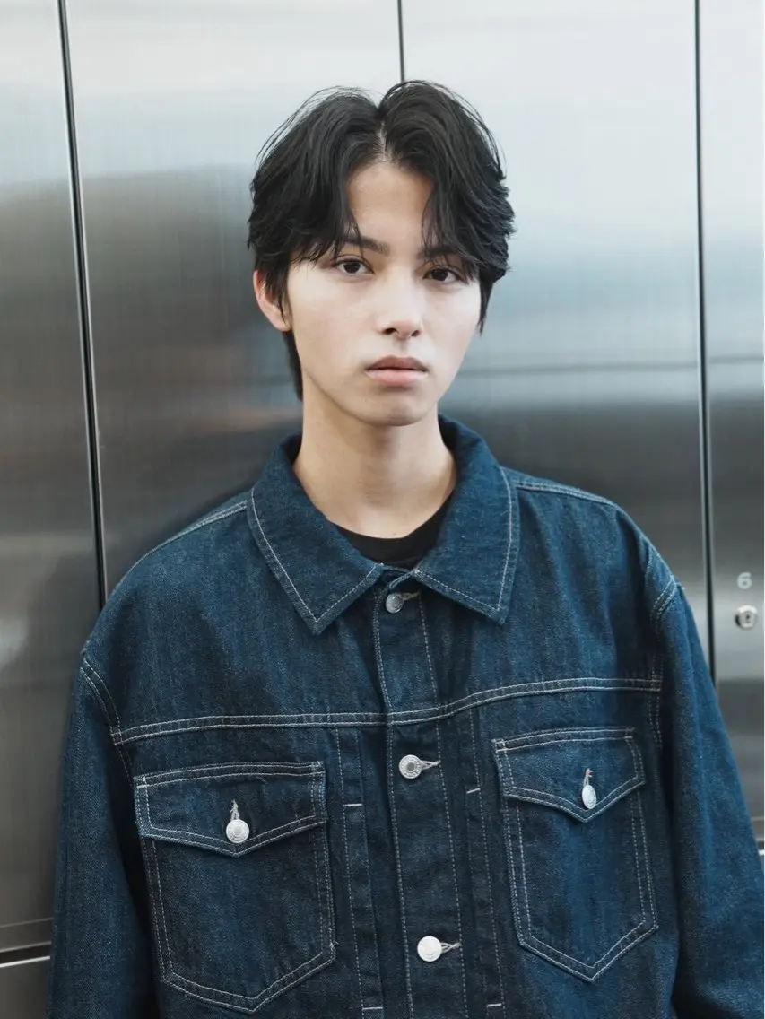 パーマ メンズ メンズパーマ ニュアンスパーマ 都築 宏哉のヘアスタイル