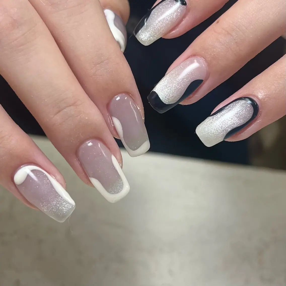 ネイル ハンドネイル nuás nailのネイルデザイン