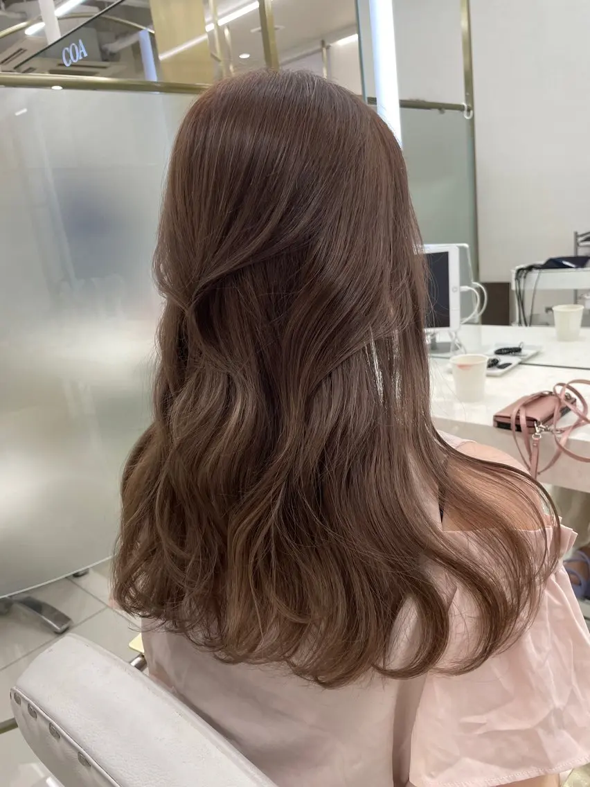 ロング ヘアカラー 透明感カラー/ 髪質改善/kuroのヘアスタイル