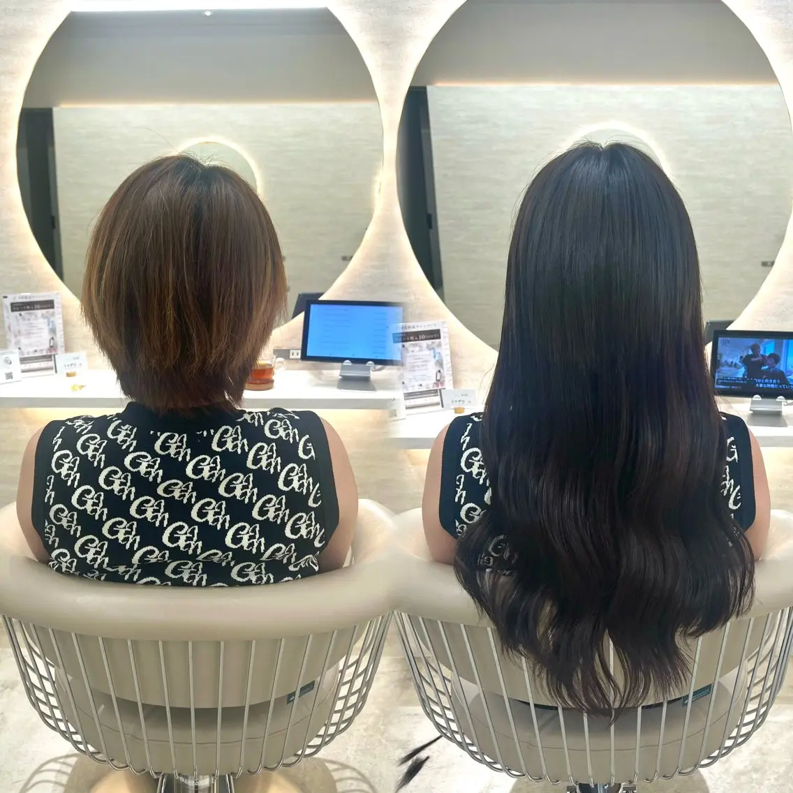 ショート カラー エクステ カラー/縮毛矯正 モデル募集中/ともはのヘアスタイル