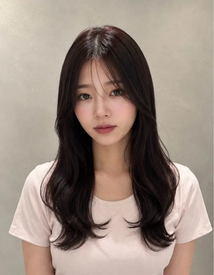 ロング カラー カット ヘアカラー 透明感カラー💎 アレンジ🩰Rimiのヘアスタイル