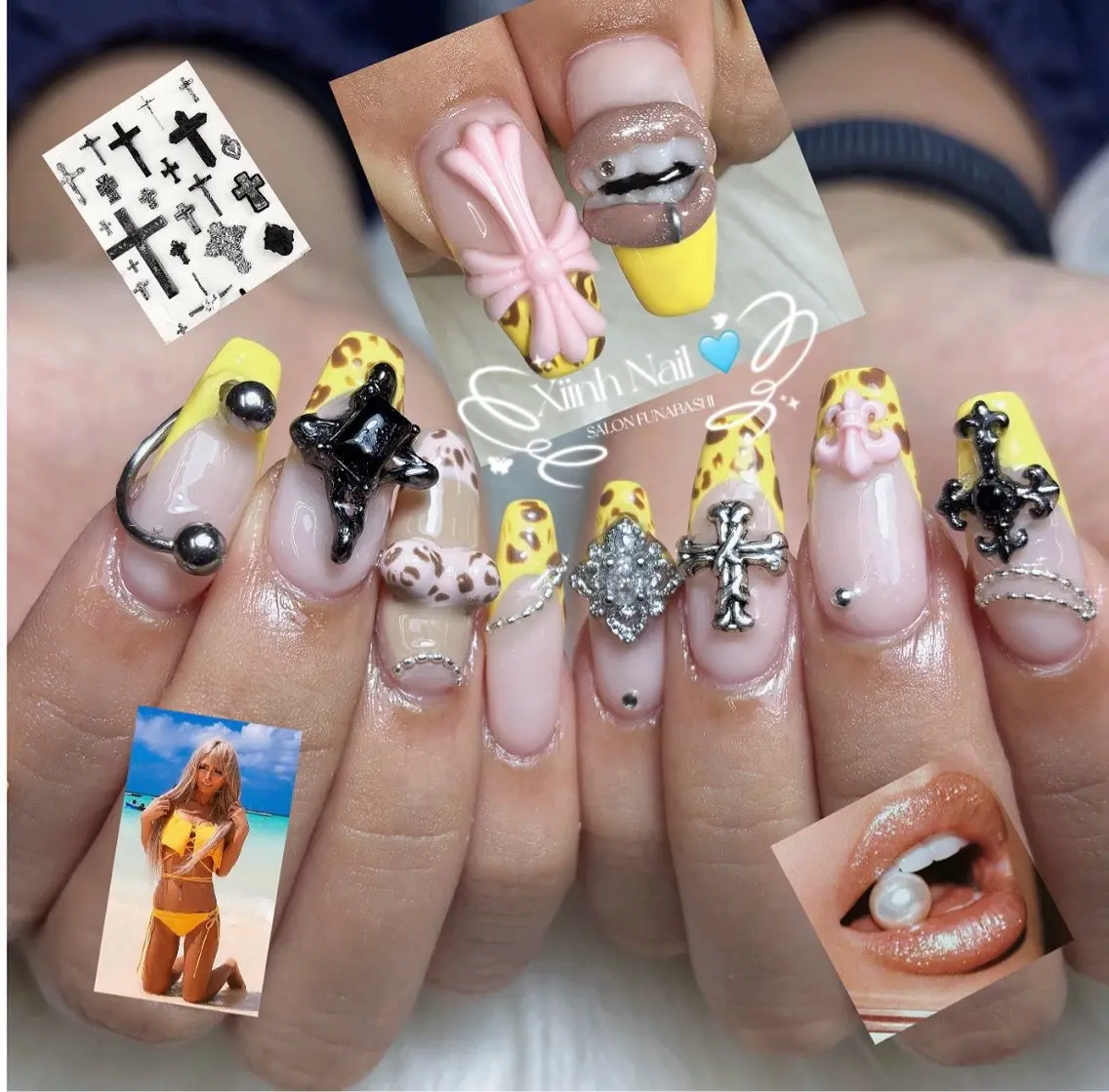 ネイル チークネイル 桜ネイル 長さ出し フットネイル ジェルネイル ハンドネイル XIINH NAIL SALONのネイルデザイン