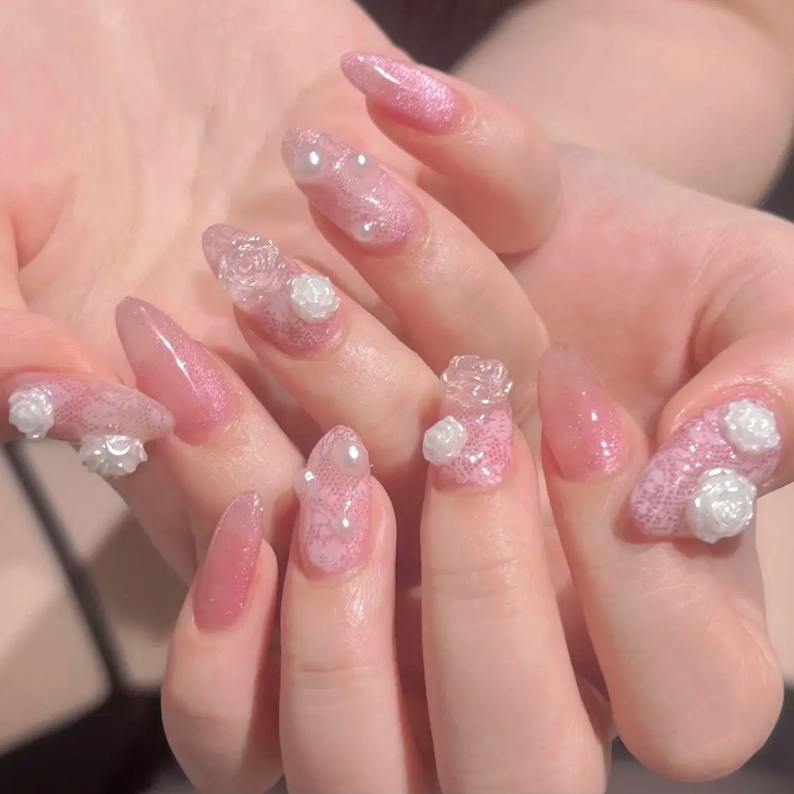 ミディアム ハンドネイル ☆MASAKI☆ 下北沢ネイルサロンのネイルデザイン