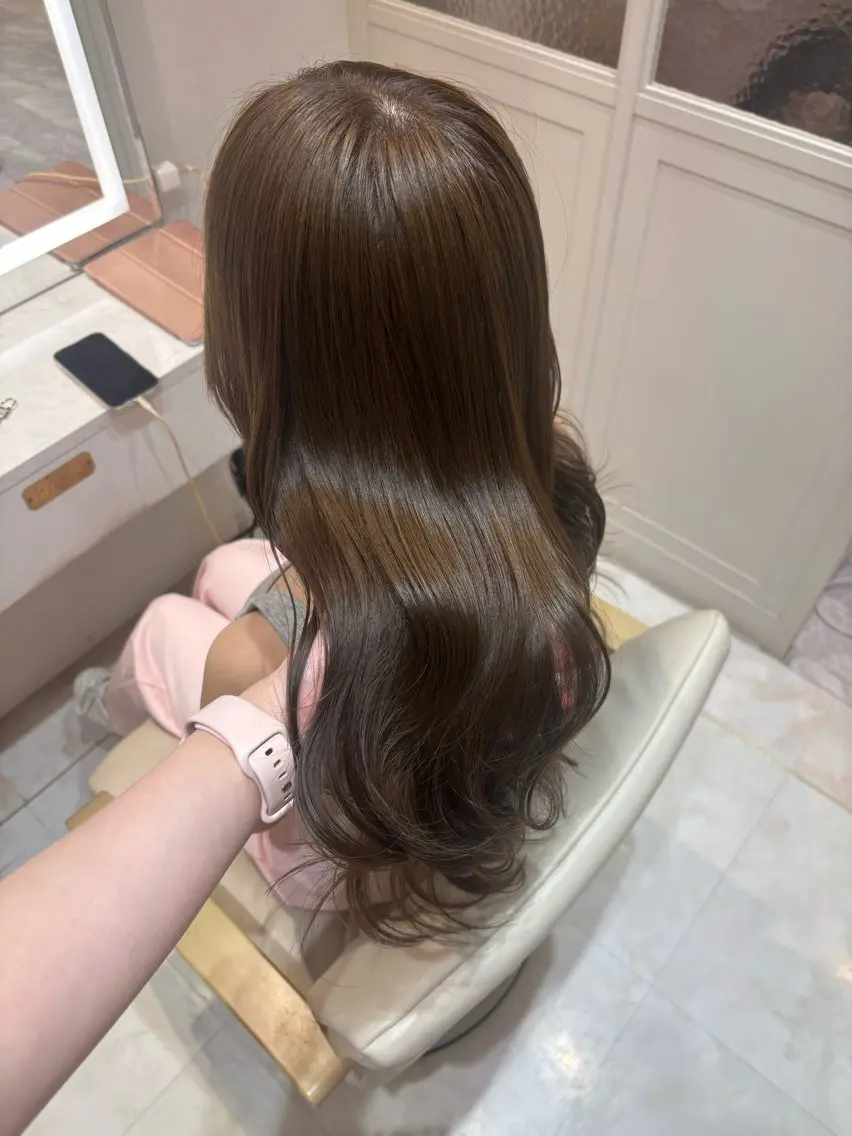 カラー ベージュカラー 中村 桃華 /カラー募集中♡のヘアスタイル