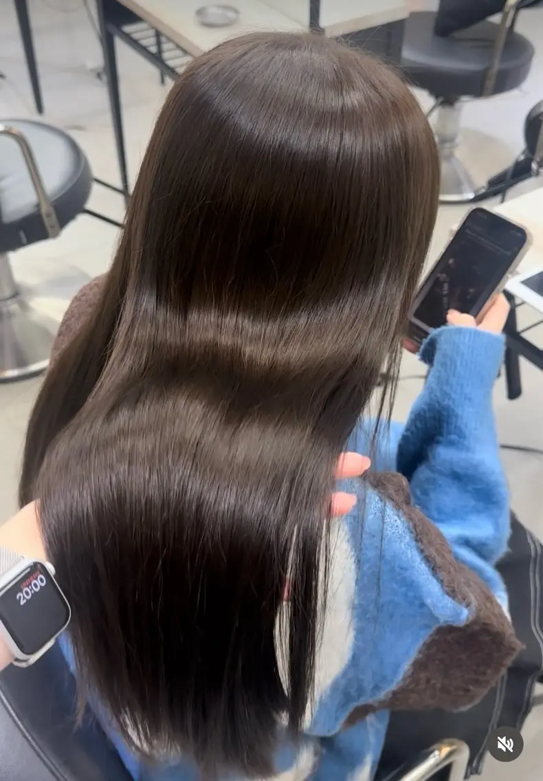 【ミニモ限定】🩵 カット➕カラー ➕エスタブリッシュ3stepトリートメント 🩵の写真