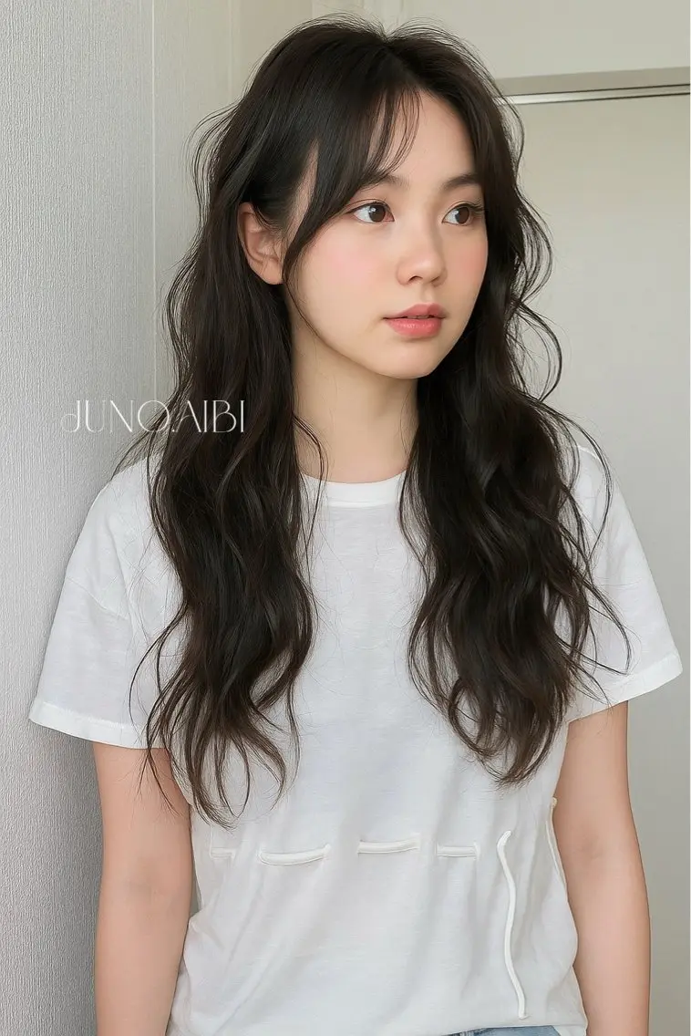 パーマ 本場韓国ヘア特化 아이비/Aibiのヘアスタイル