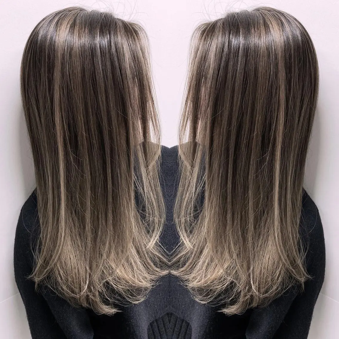 ロング カラー ヘアアレンジ アディクシーカラー 透明感カラー 【公式】amble luxe池袋東口🩷のヘアスタイル