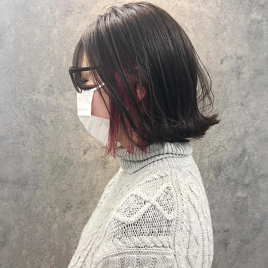 ショート カット ヘアカラー トリートメント 所渉/韓国レイヤー /ウルフカットのヘアスタイル
