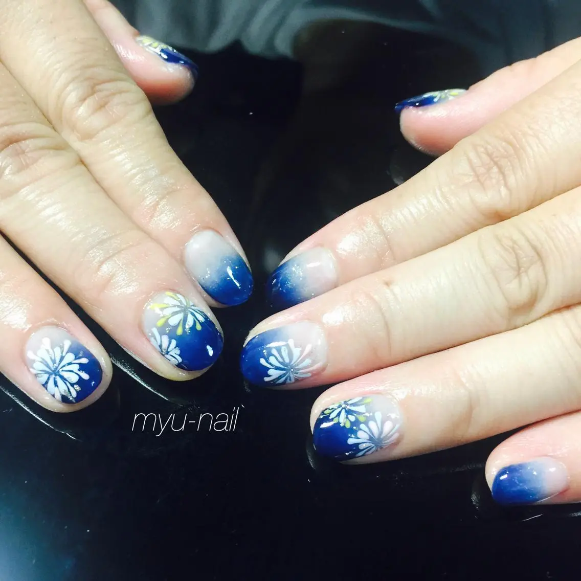 ネイル アートネイル 持ち込み ホームサロン myu-nailのネイルデザイン