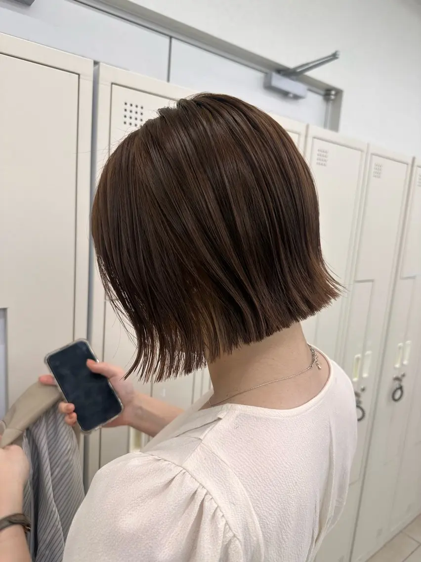 ショート ボブ🌿さち COA GINZAのヘアスタイル