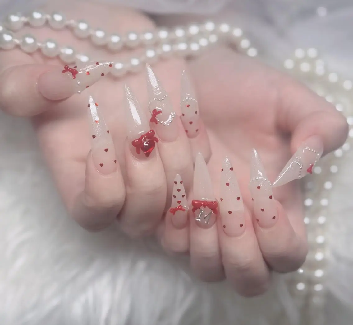 ネイル フレンチネイル ジェルネイル ハロウィン マグネットネイル ネイルチップ ハンドネイル H.baby Nail Salonのネイルデザイン