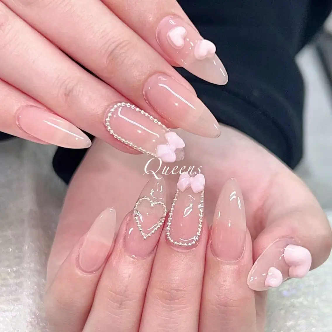 ネイル ハンドネイル Queen's ゆなのネイルデザイン