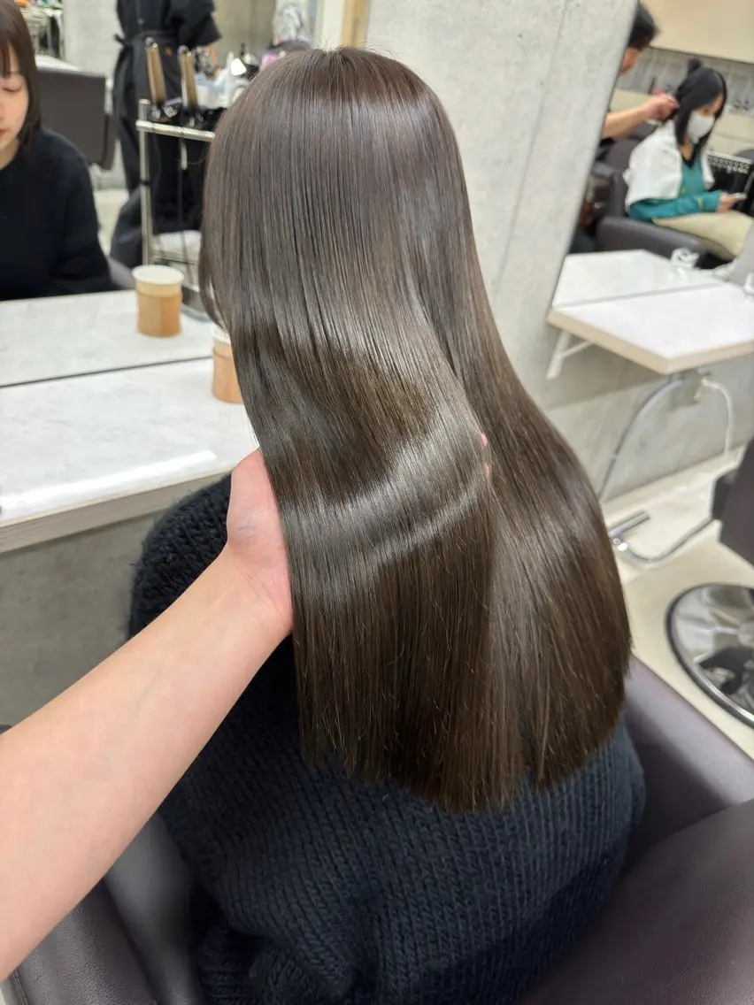 ロング うる艶ヘア♡韓国好き 透明感　shotaのヘアスタイル