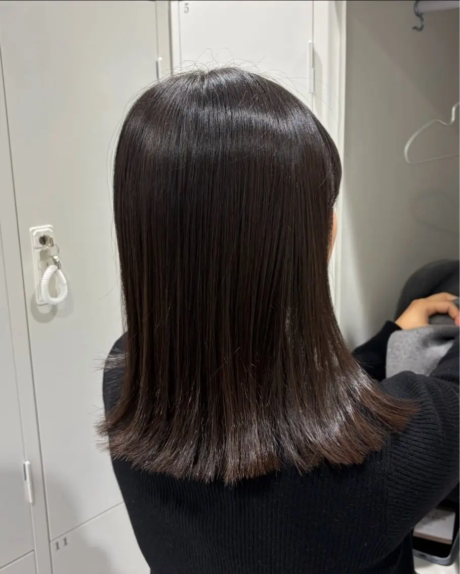 【人気NO.2】透明感カラー+トリートメント🫧の写真