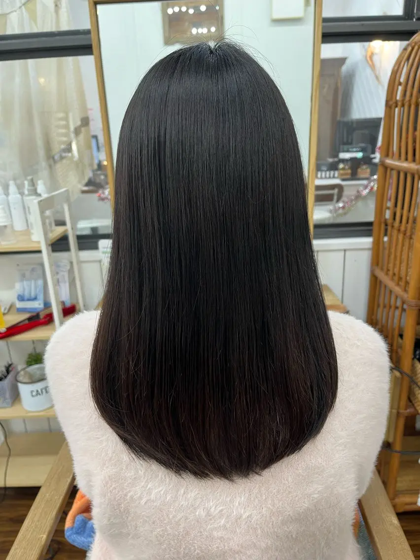 ロング パーマ 髪質改善 トリートメント カット トリートメント YUIMARL 倉敷店🌸SAEのヘアスタイル