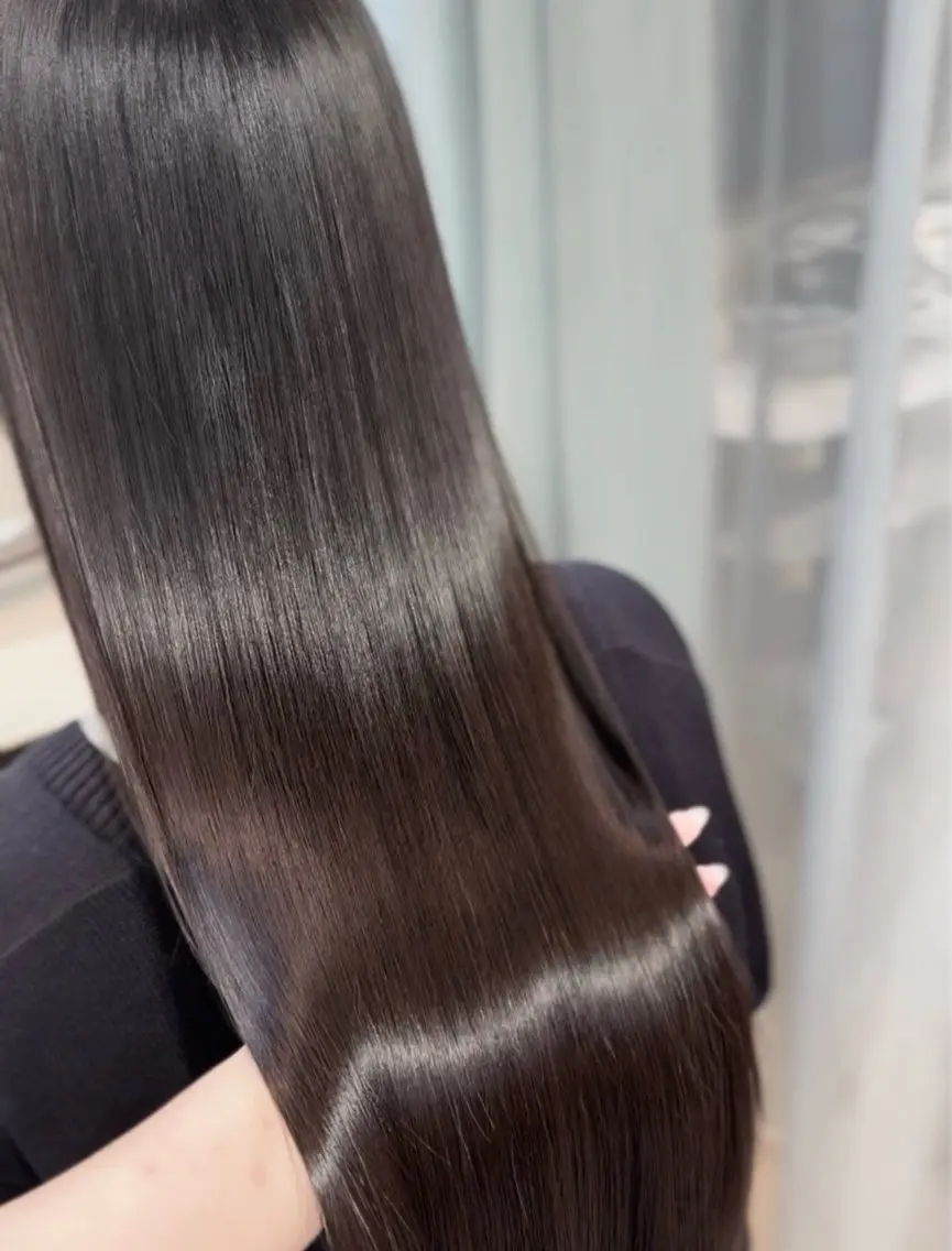 ロング 髪質改善 トリートメント HALO treatmentのヘアスタイル