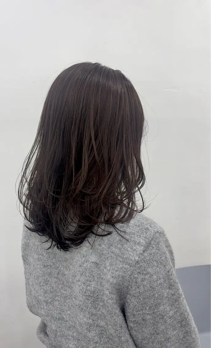 セミロング カラー 似合わせ美髪ヘア✨ 天王寺.阿倍野🌈のヘアスタイル