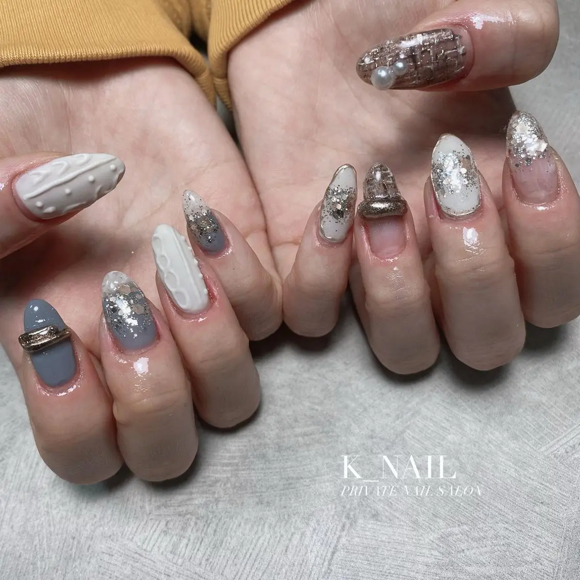 ネイル ハンドネイル k nailのネイルデザイン