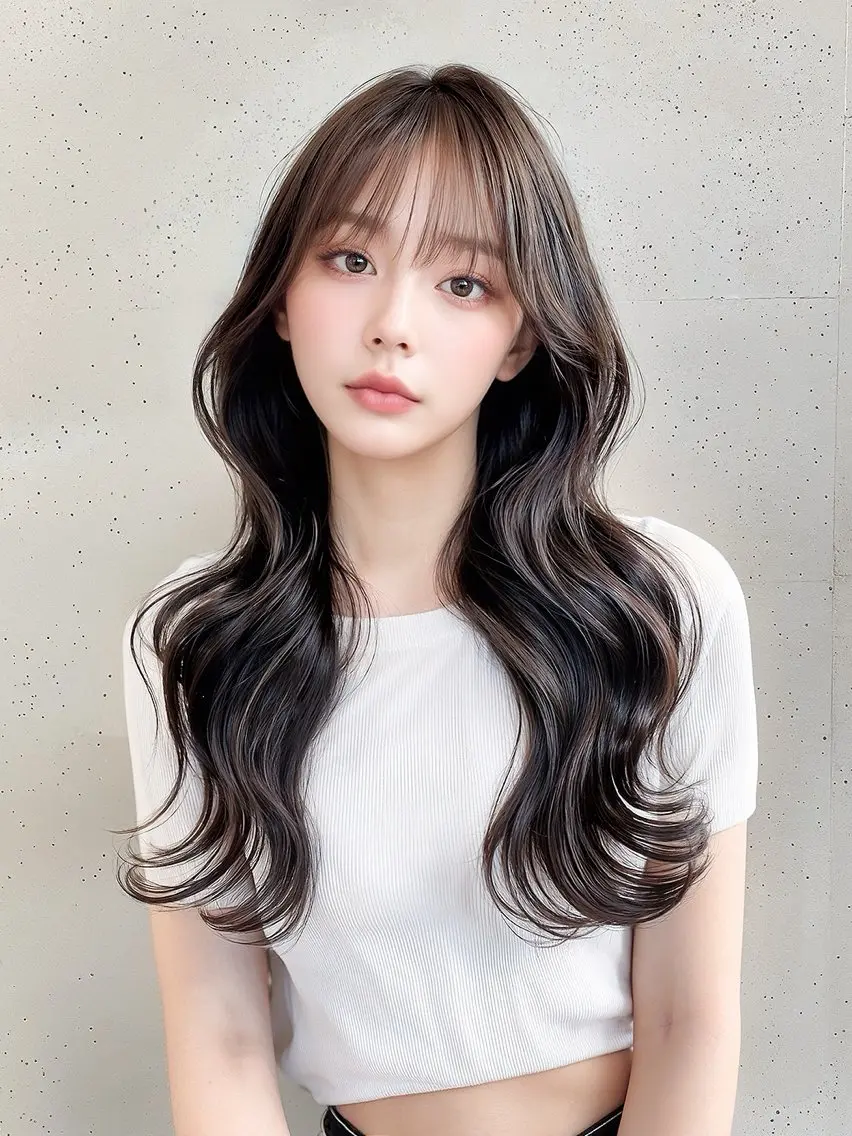 ロング カラー 🌈派手髪ハイトーン 🌈鈴木亮太🌈のヘアスタイル