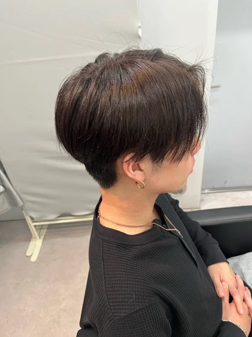 カラー メンズ カット ヘアカラー メンズパーマ特化🔥 田中のヘアスタイル