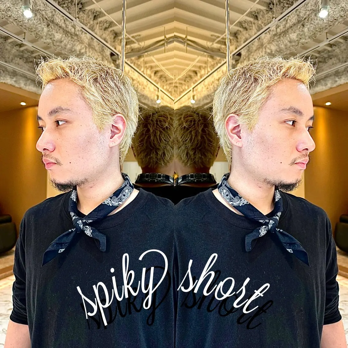 ショート カラー メンズ ✨美髪矯正×髪質改善 🍎カイト🍎渋谷のヘアスタイル